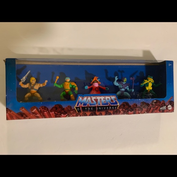 Masters Of The Universe Micro Collection 5 Pack MOTU He-Man Skeletor Figures New - Picture 1 of 2